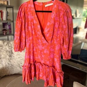 Flouncy Mini Cocktail Dress Size S/M